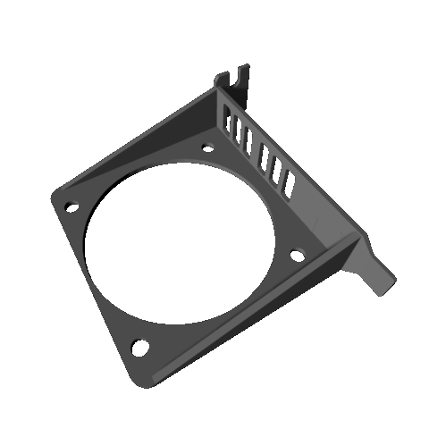 50mm Fan mount PCIe 2.5inch