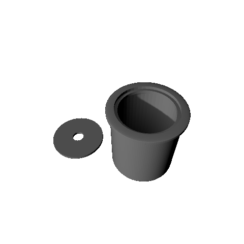 Pennenbak met deksel